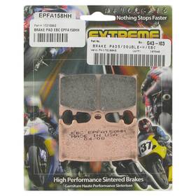 3105-e182788-atv Ebc Epfa Series Sintered Brake Pads For 2006-2009 Honda Trx450er Electric Start