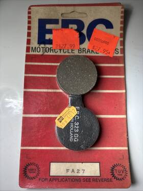 Ebc-fa27 Ebc Brake Fa27 Pad Pair New