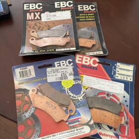 Fa125 Ebc Brake Lot Of 4 Sets Pads
