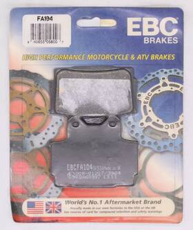 15-104h Ebc Brakes 15-104 Fa104 Double-h Sintered Brake Pads Front/rear