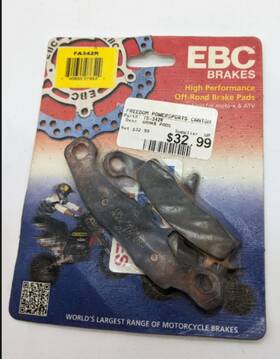 15-342r Ebc Brakes Standard Front Brake Pads For Honda Kawasaki Suzuki Yamaha