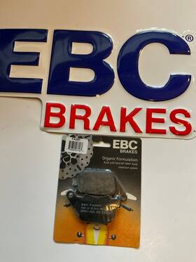 15-387 Ebc Brakes New Genuine Organic Formulation Brake Pads Fa387 Rear