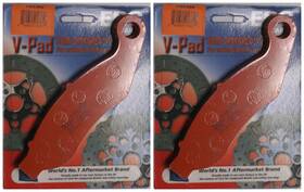 38-006387 Ebc Brakes Brake Pads Fa638v 2 Packs - Enough For Rotors