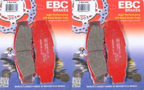 38-006761 Ebc Brakes Brake Pads Fa676x 2 Packs - Enough For Rotors