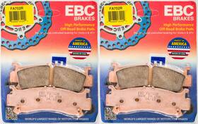 38-007022 Ebc Brakes Brake Pads Fa702r 2 Packs - Enough For Rotors