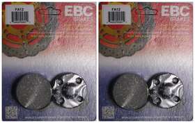 38-0120 Ebc Brakes Organic Brake Pads Fa12 2 Packs - Enough For Rotors