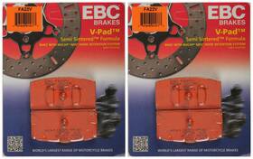 38-0227 Ebc Brakes Brake Pads Fa22v 2 Packs - Enough For Rotors