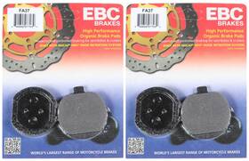 38-0370 Ebc Brakes Organic Brake Pads Fa37 2 Packs - Enough For Rotors