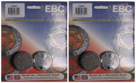 38-0400 Ebc Brakes Organic Brake Pads Fa40 2 Packs - Enough For Rotors