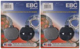 38-0620 Ebc Brakes Organic Brake Pads Fa62 2 Packs - Enough For Rotors