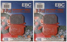 38-0657 Ebc Brakes Brake Pads Fa65v 2 Packs - Enough For Rotors
