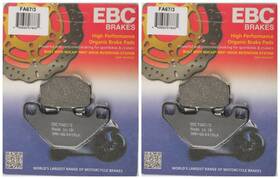 38-0674 Ebc Brakes Organic Brake Pads Fa67 3 2 Packs - Enough For Rotors