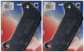 38-0790 Ebc Brakes Organic Brake Pads Fa79 2 Packs - Enough For Rotors