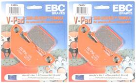 38-0857 Ebc Brakes Brake Pads Fa85v 2 Packs - Enough For Rotors