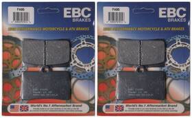 38-0950 Ebc Brakes Organic Brake Pads Fa95 2 Packs - Enough For Rotors