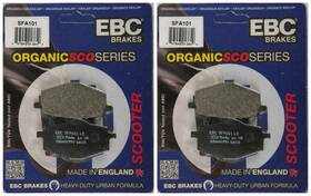 38-1015 Ebc Brakes Brake Pads Sfa101 2 Packs - Enough For Rotors