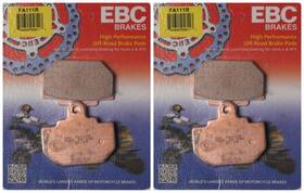 38-1110 Ebc Brakes R-series Sintered Brake Pads Fa111r 2 Packs - Enough For Rotors