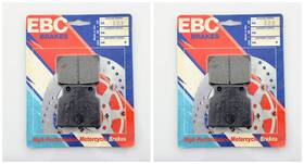 38-1220 Ebc Brakes Organic Brake Pads Fa122 2 Packs - Enough For Rotors