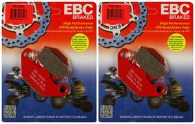 38-1281 Ebc Brakes Brake Pads Fa128x 2 Packs - Enough For Rotors