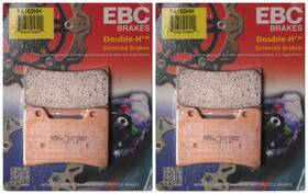 Ebc Brakes 38-1604 Double-h Sintered Metal Brake Pads Fa160hh 2 Packs - Enough For Rotors