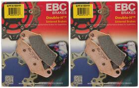 Ebc Brakes 38-1856 Double-h Sintered Metal Brake Pads Epfa185hh 2 Packs - Enough For Rotors