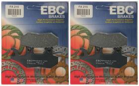 38-2150 Ebc Brakes Organic Brake Pads Fa215 2 Packs - Enough For Rotors