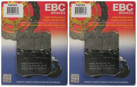 38-2164 Ebc Brakes Organic Brake Pads Fa216 3 2 Packs - Enough For Rotors