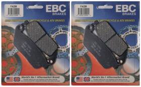 38-2260 Ebc Brakes Organic Brake Pads Fa226 2 Packs - Enough For Rotors