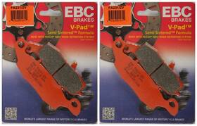 38-2318 Ebc Brakes Brake Pads Fa231/2v 2 Packs - Enough For Rotors