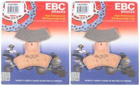 Fa270sv Ebc Brakes 38-2705 Brake Pads 2 Packs - Enough For Rotors