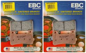 Epfa390hh Ebc Brakes 38-3906 Double-h Sintered Metal Brake Pads 2 Packs - Enough For Rotors