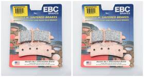 Gpfax447hh Ebc Brakes 38-4478 Brake Pads Sb257 2 Rotors - Bundle