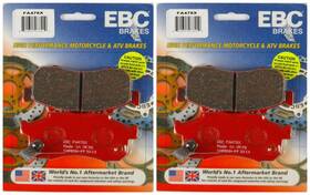 38-4761 Ebc Brakes Carbon X Brake Pads Fa476x 2 Packs - Enough For Rotors