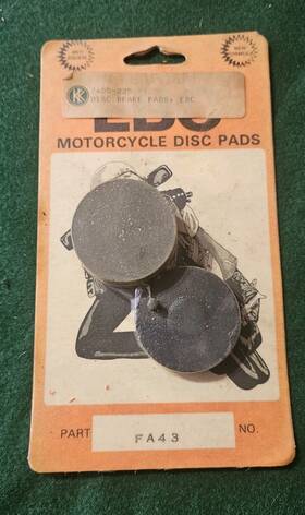 Fa43 Ebc Brakes Brake Pads