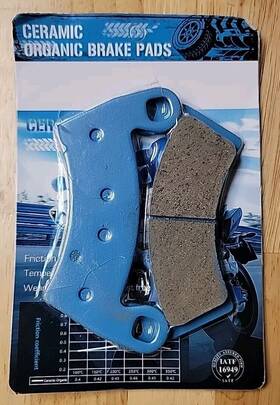 Fa452sv Ebc Brakes Fa452 Premium Sintered Organic Brake Pads For Motorcycle Or Atv Pc0032