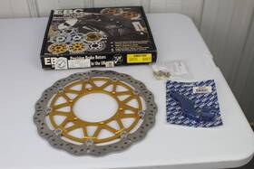 Ebc Brakes Sm6728c 2008 - 2015 Yamaha Yz 125-450 320mm Oversize Supermoto Front Brake Rotor Kit