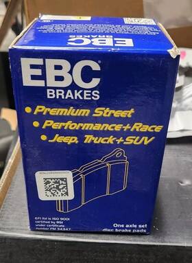 Dp32082c Ebc Brakes Usa Inc Redstuff Rear Brake Pads For Audi A6 - New Performance