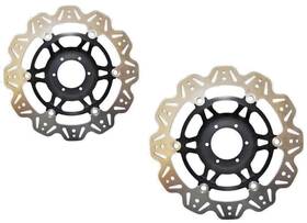 Vr3091blk Ebc Brakes Pair 2 V-rotors Suzuki Gsxr600/750/1000 M109r #