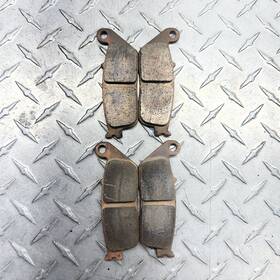 Fa142 Ebc Fa142/h/pc800/89-90/f2 Honda Pc800 Pacific Coast Organic High Perf Brake Pads Ch.6