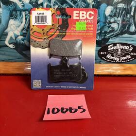 Fa187 Ebc Organic Brake Pads Honda Disc Vtr1000 New Cbr900 900 Superhawk