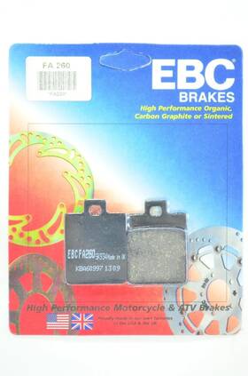 Fa260 Ebc Standard Organic Brake Pads