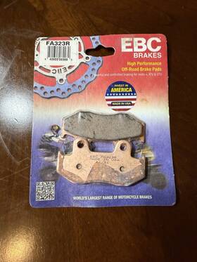 Fa323r Ebc Brake Pads Fits Yamaha Yfm700r Raptor Se Yfz450r