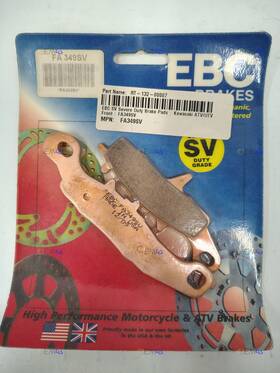 Fa349sv Ebc Severe Duty Inch Sv Sintered Brake Pads