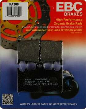Fa366 Ebc Organic Brake Pads Rear #fa366 Fits Suzuki