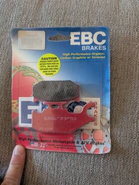 15-428x Ebc Fa428r New Motorcycle Atv High Performance Brakes Brake Pads