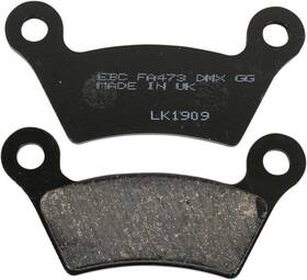 Fa473 Ebc Organic Brake Pads Rear #fa473 Can-am Spyder Rs/spyder Rt 2010-2012