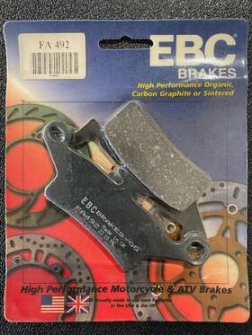 5s9-w0045-00-00 Ebc Fa492 Brake Pads See Yamaha # Zuma