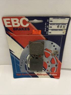 Fa60x Ebc Brakes Brake Pads For Motorcycles New