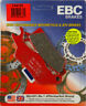 1720-0256 Ebc Fa618x Carbon X Brake Pads Graphite Kev 61-1991 15-618x
