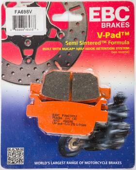 Fa698v Ebc Brake Pads Semi-sintered V Series